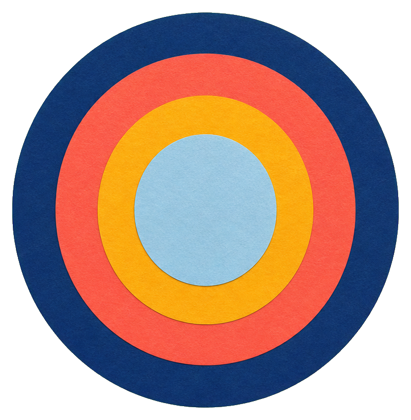 Preview for Layered Paper Roundel Sticker
