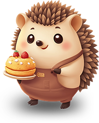 Preview for Hedgehog-baker-illustration-character-sticker-fd4c5