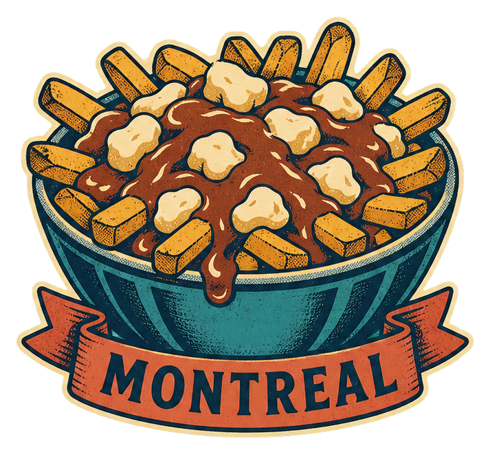 Preview for Montreal Poutine Sticker Graphic