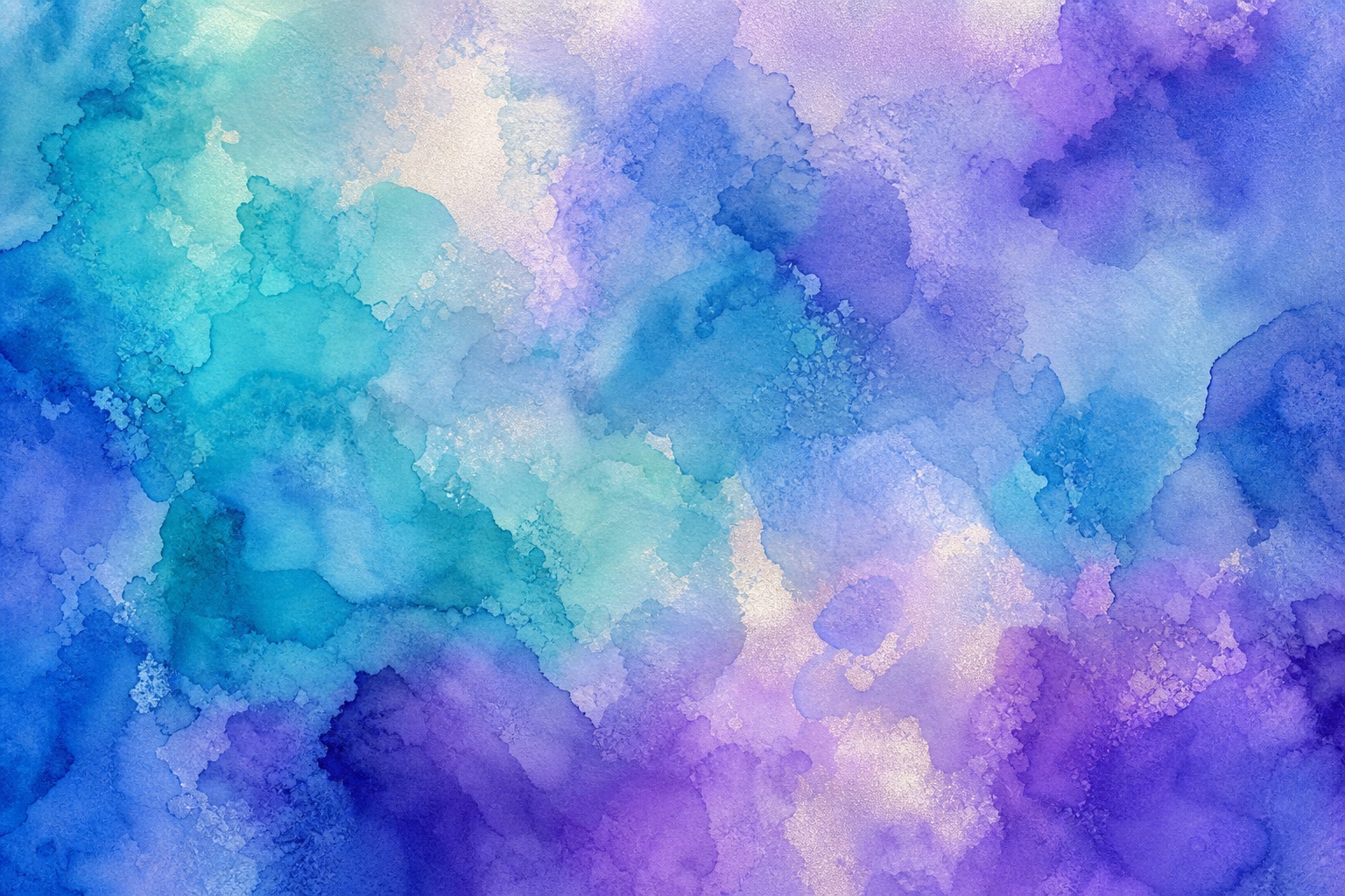 Preview for Aqua Violet Watercolor Background