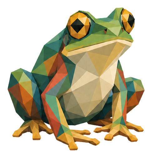 Preview for Low Poly Forest Animals Frog