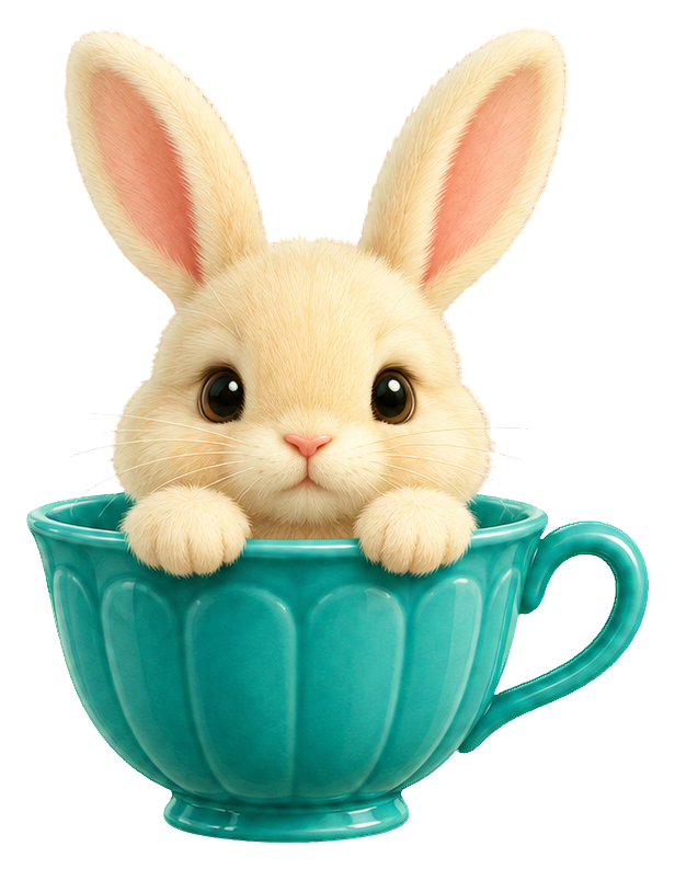 Preview for Easter Garden Bunny Teacup
