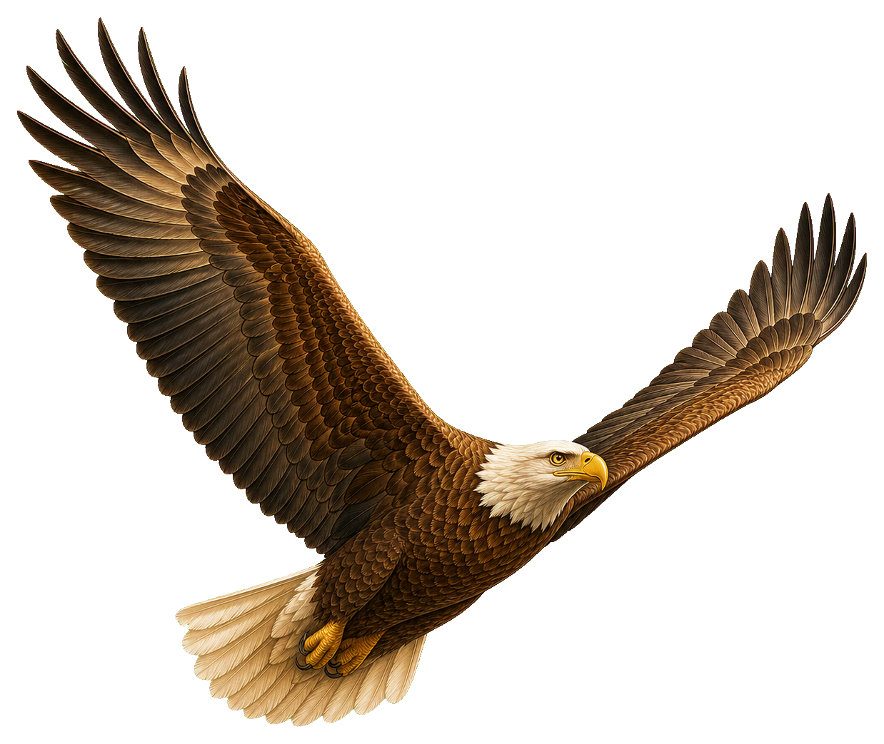 Preview for Soaring Eagle Wings Sticker