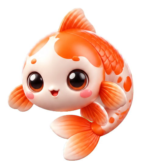 Preview for Koi Bubble Fry Sticker