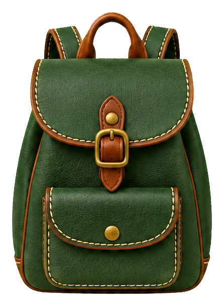 Preview for Stitched Leather Bags Backpack