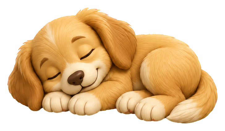 Preview for 3d Puppy Pals Puppy Nap