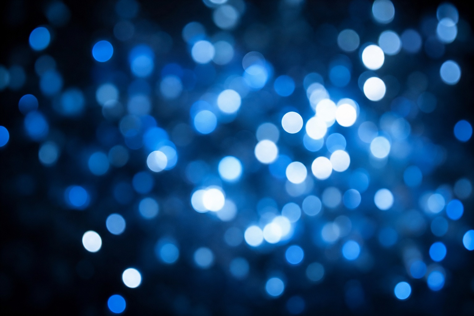 Preview for Blue Bokeh Lights Background