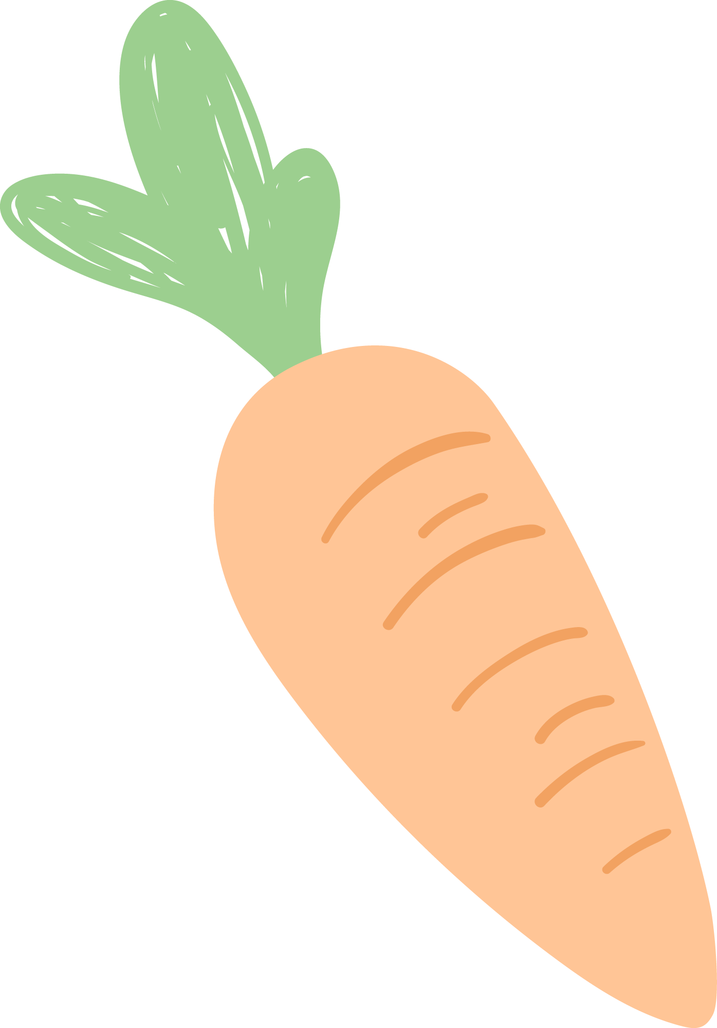Preview for Simple-carrot-illustration-easter-sticker-a7f8e