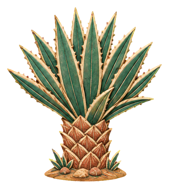 Preview for Sgraffito Desert Plants Yucca