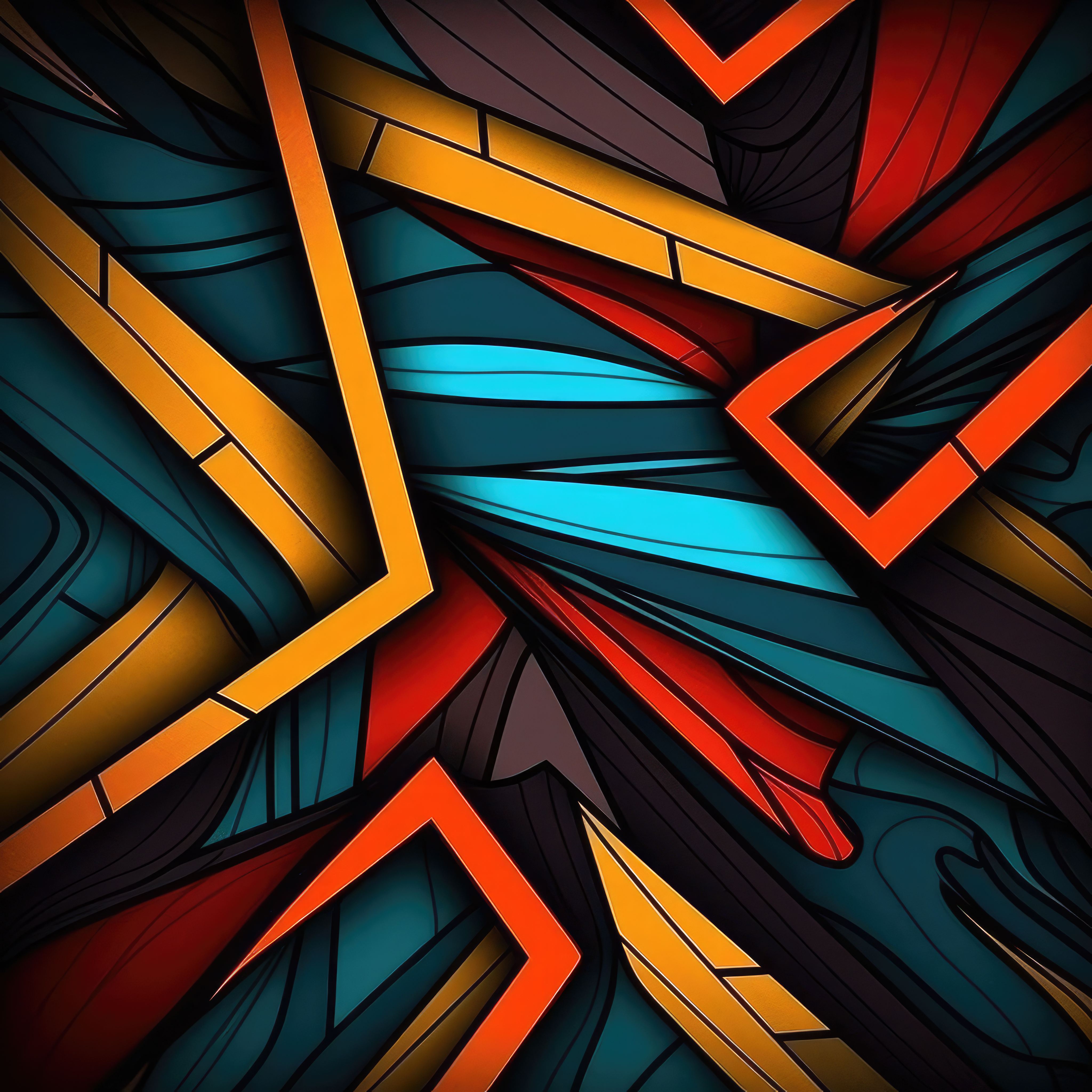 Preview for Vibrant-abstract-art-design-background-b1ea6