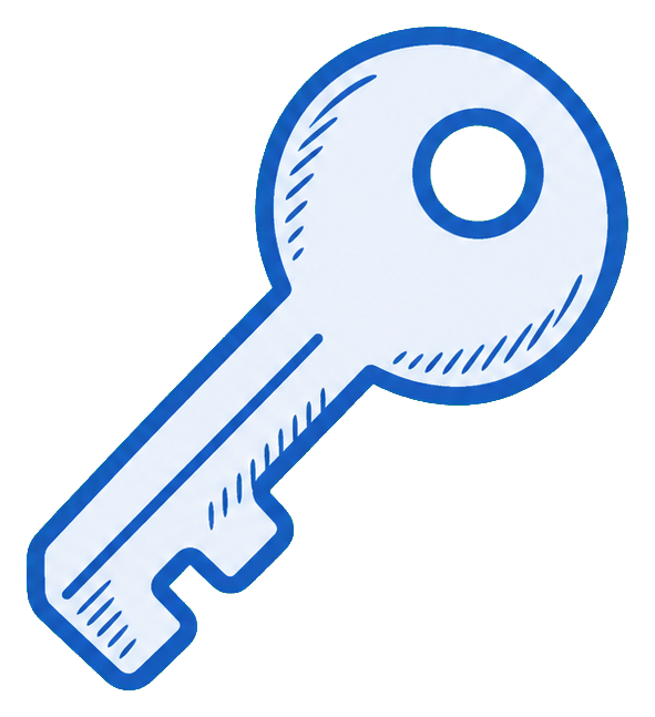 Preview for Office Key Sticker For Business Designs