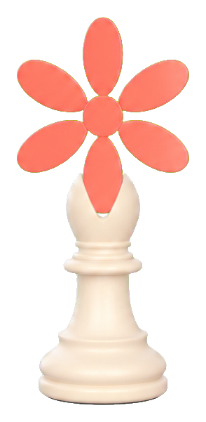 Preview for Chess Bishop Flower Sticker