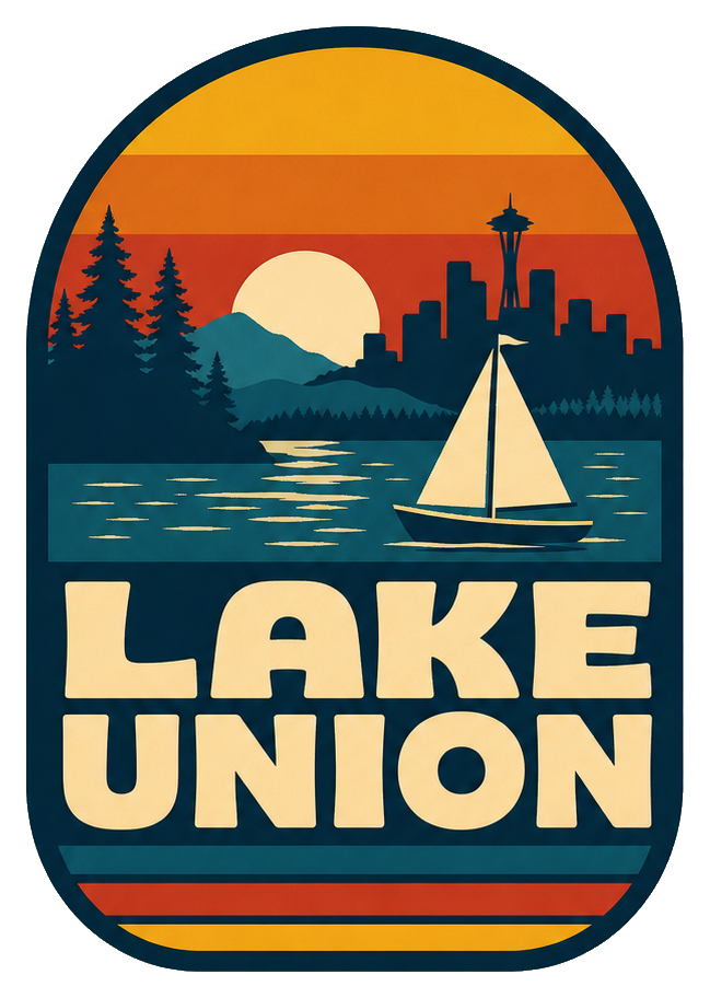 Preview for Lake Union Sailboat Sticker