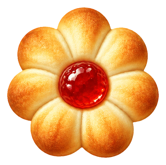 Preview for Airbrush Sweet Treats Jam Biscuit