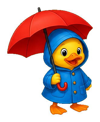 Preview for Duckling Raincoat Sticker