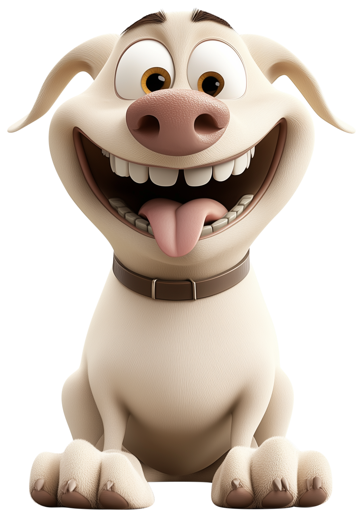 Preview for Cute Cartoon Dog Sticker
