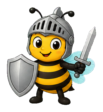 Preview for Bee Knight Sticker Graphic