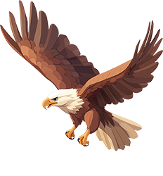 Preview for Bald-eagle-illustration-animal-sticker-c7586