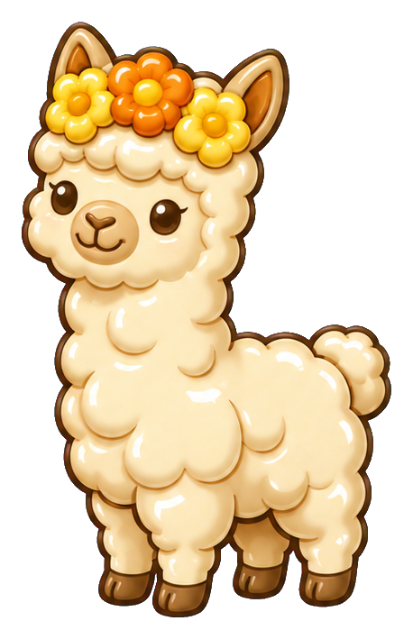 Preview for Alpaca Flower Crown