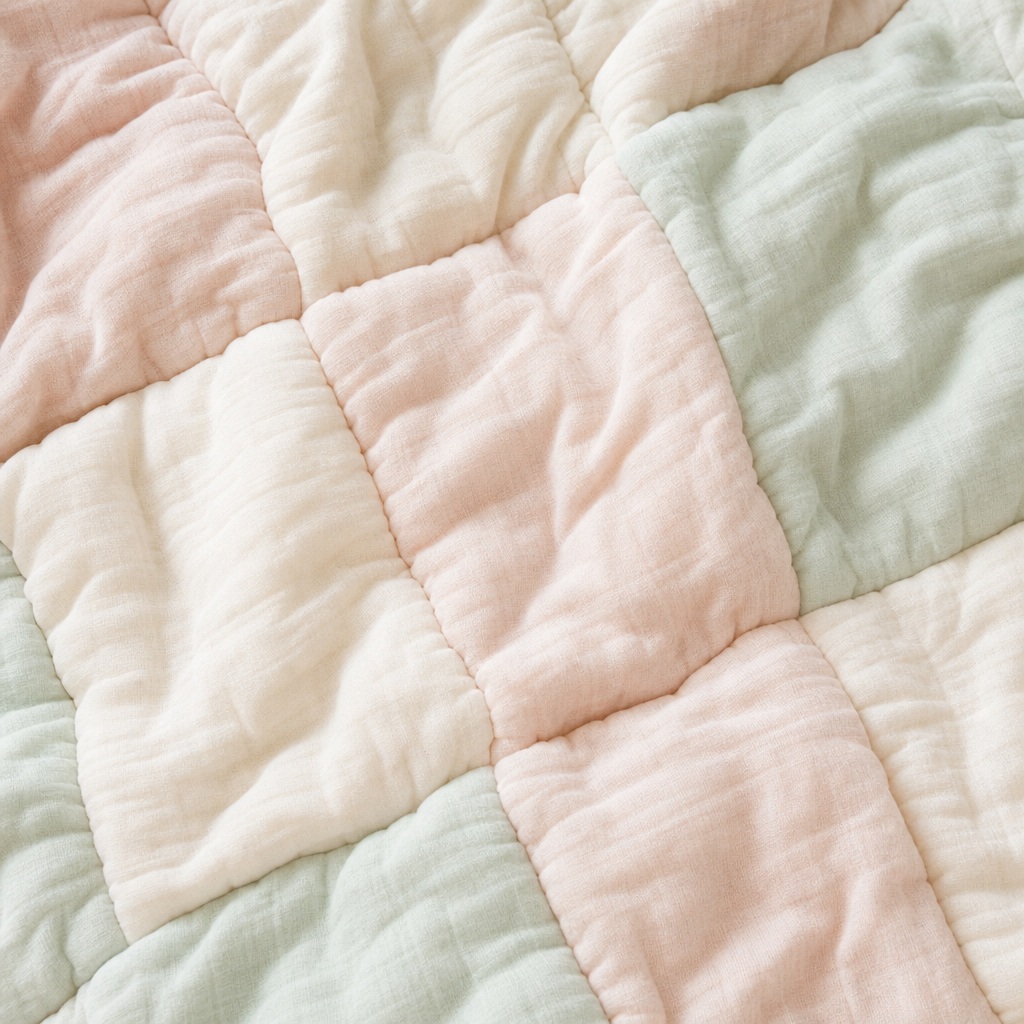Preview for Pastel Quilted Baby Background Stock Image