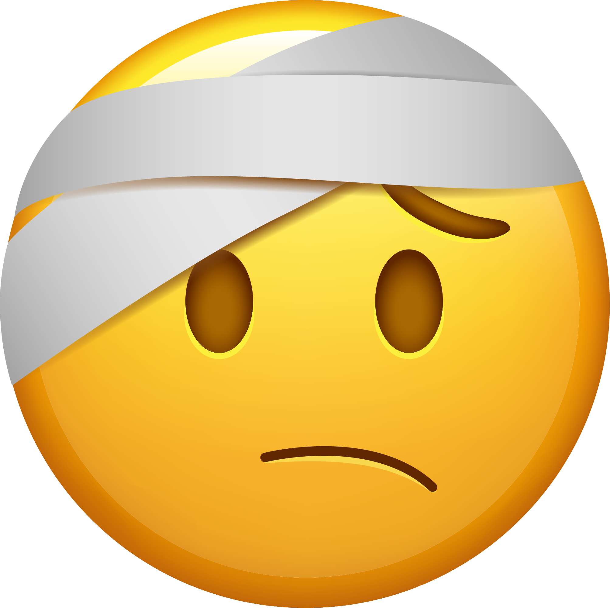 Preview for Injured-emoji-face-emoji-classic-sticker-99daf
