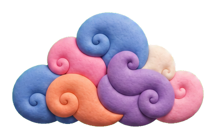 Preview for Clay Cloud Sticker