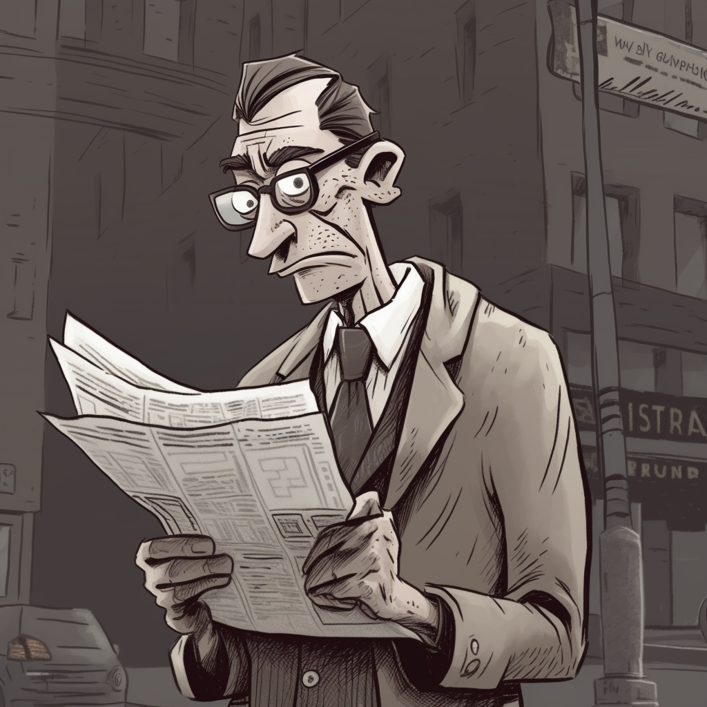 Preview for Cartoon-man-reading-newspaper-cartoon-meme-background-6907e