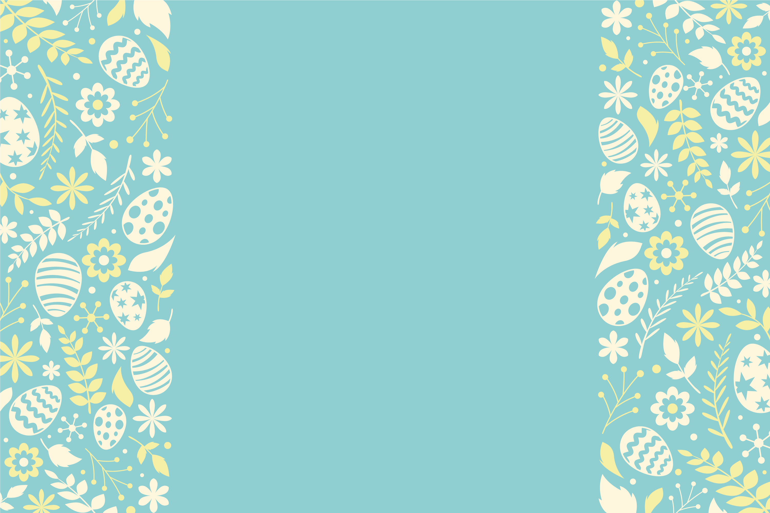 Preview for Easter-floral-frame-design-background-f2e1c