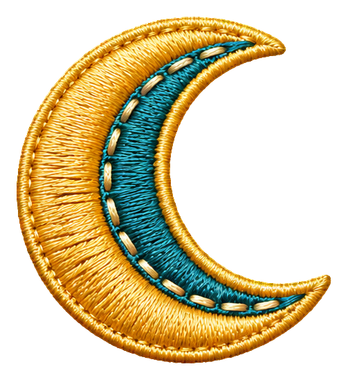 Preview for Embroidered Lucky Charms Crescent