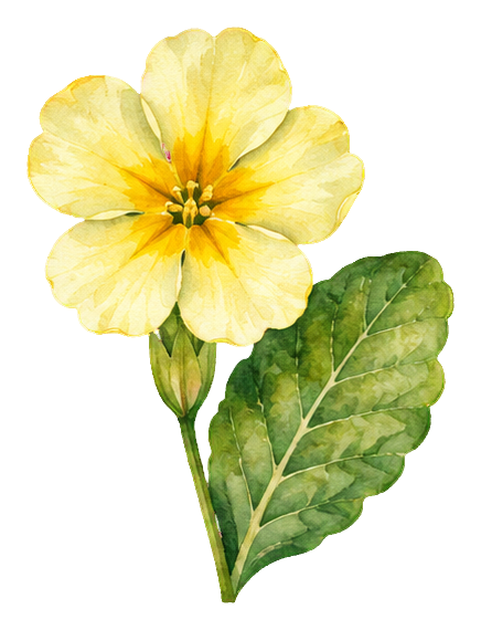 Preview for Watercolor Wildflowers Primrose