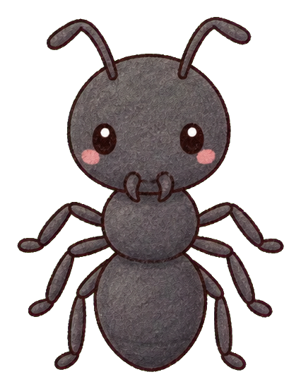 Preview for Black Ant Sticker Graphic