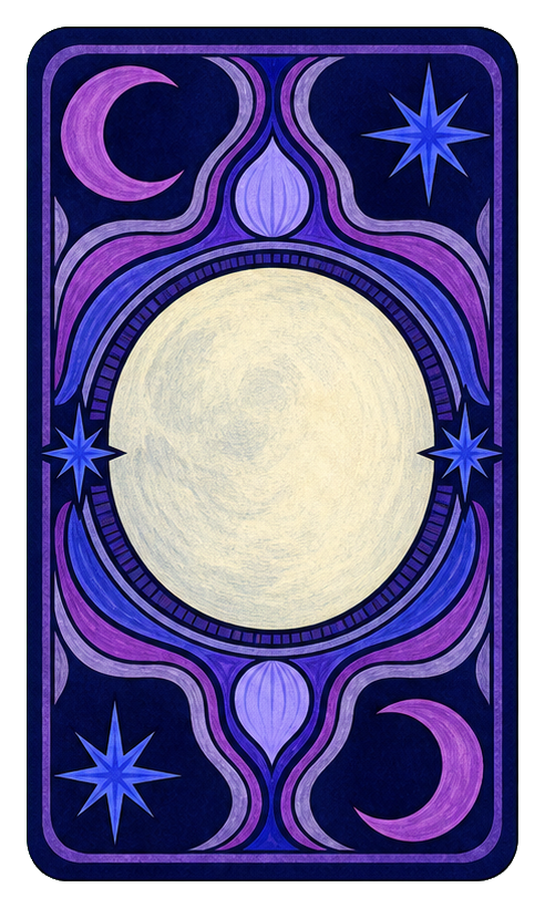 Preview for Indigo Celestial Card Sticker