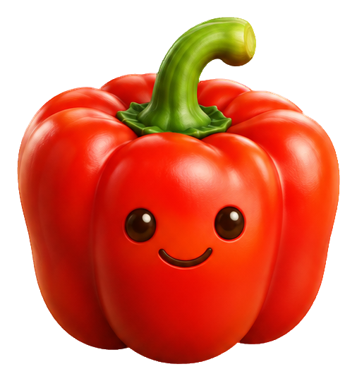 Preview for 3d Veggie Pals Red Pepper Pal
