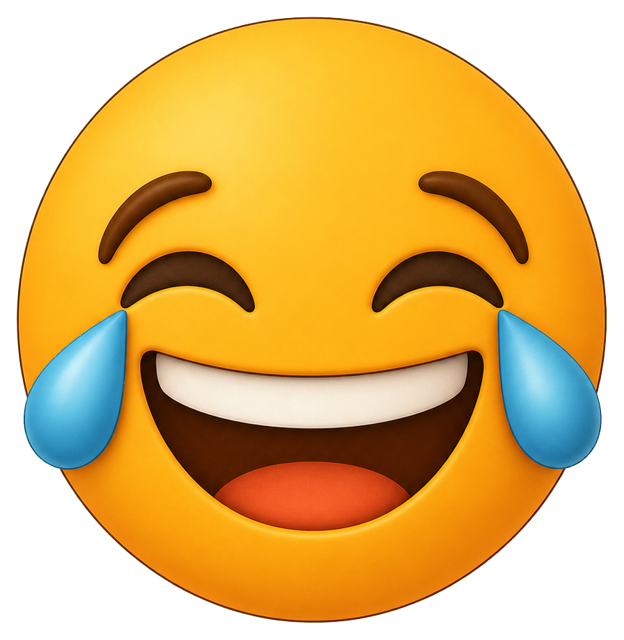 Preview for Teary Laugh Face Sticker