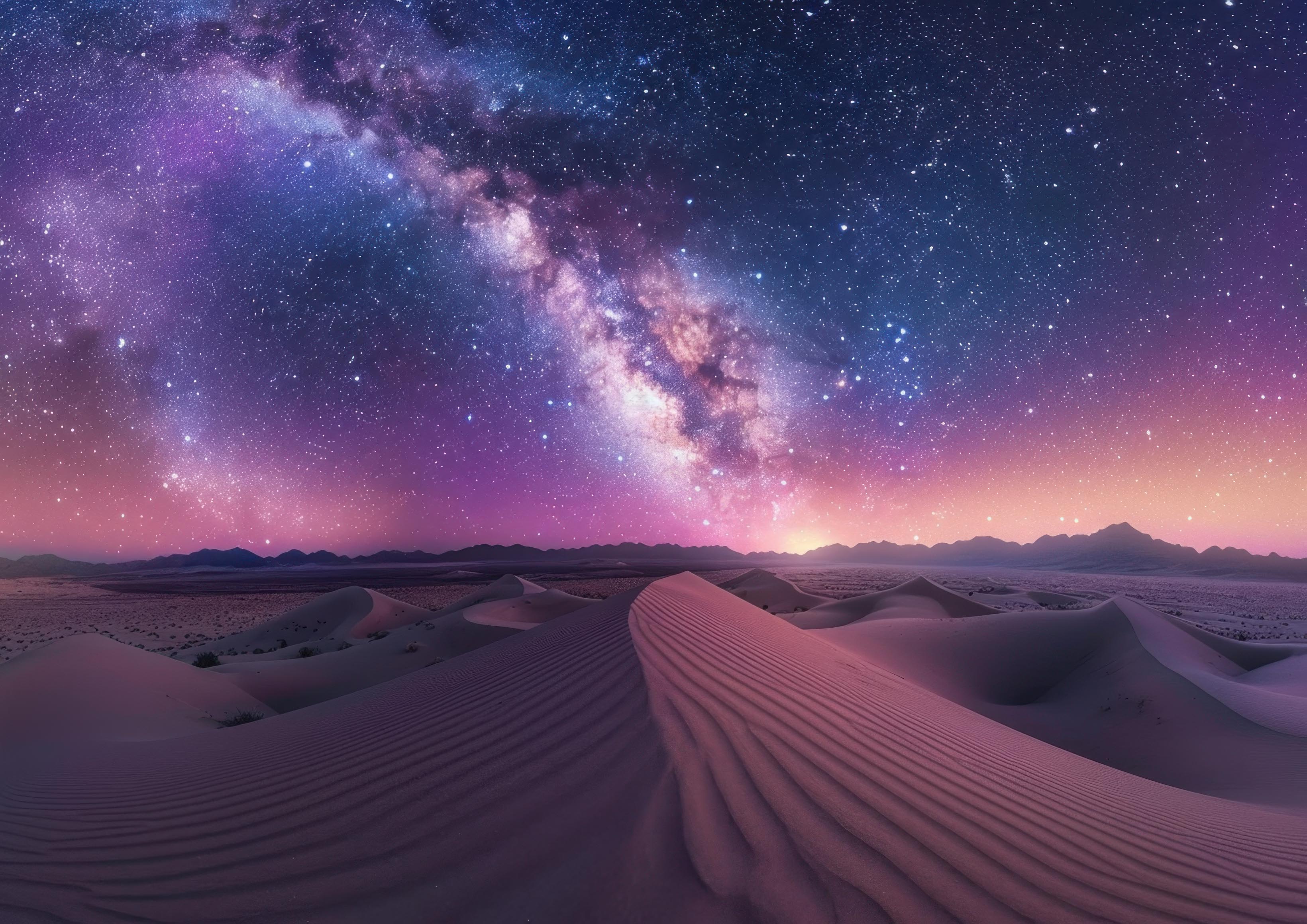 Preview for Desert-night-sky-scene-astrophotography-photo-background-71500