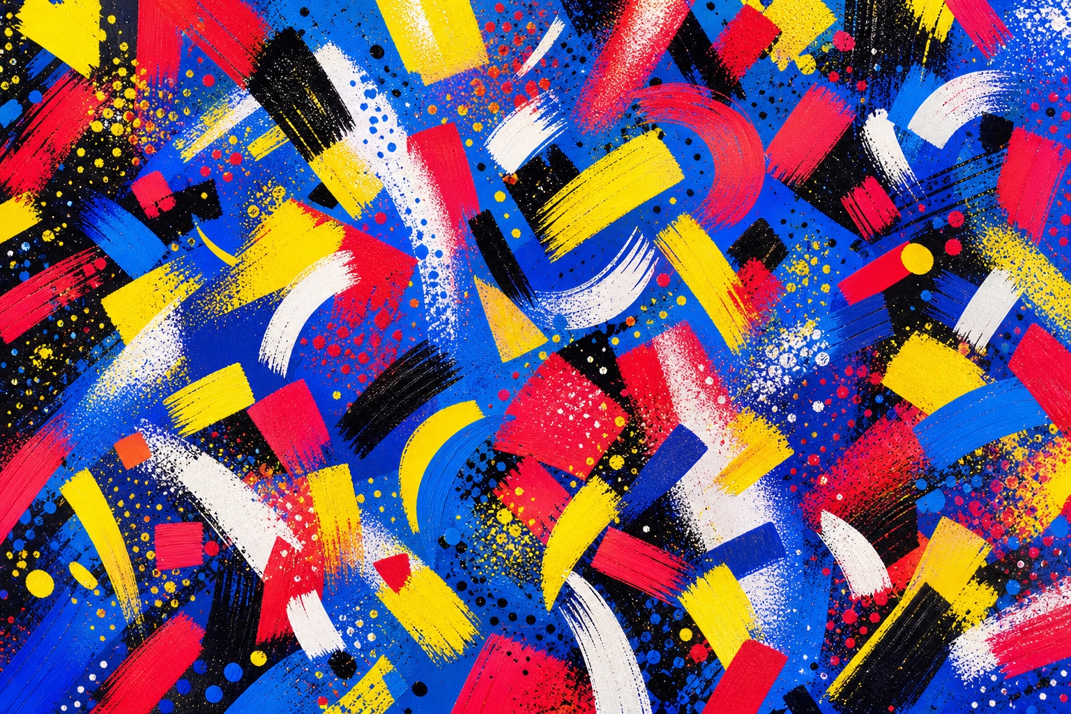 Preview for Electric Primary Retro Pattern Background