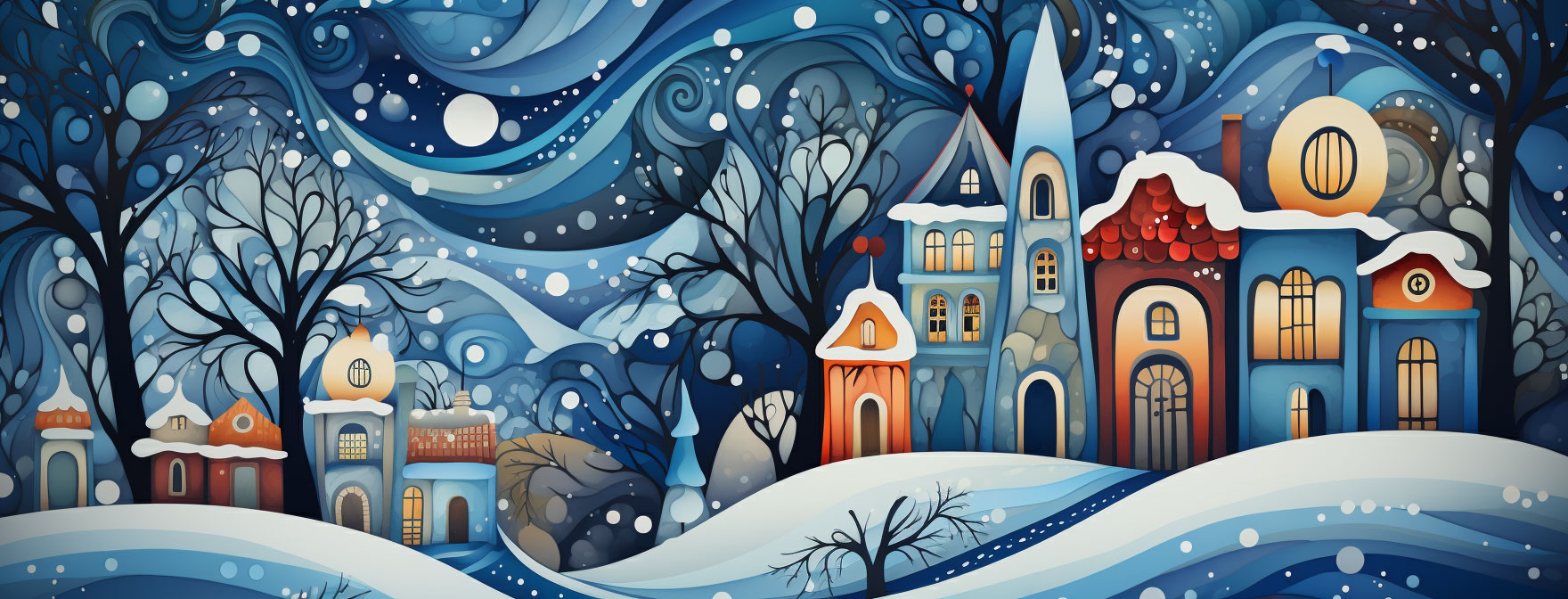 Preview for Winter-wonderland-scene-christmas-cover-background-25da4