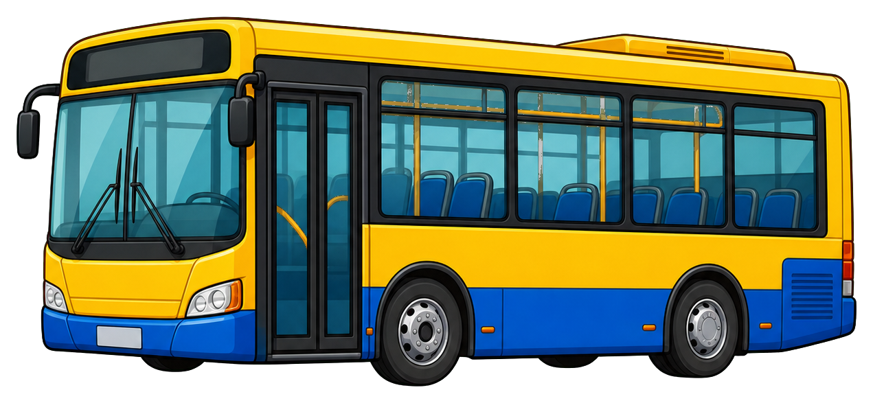 Preview for City Bus Sticker Graphic For Pizap Designs