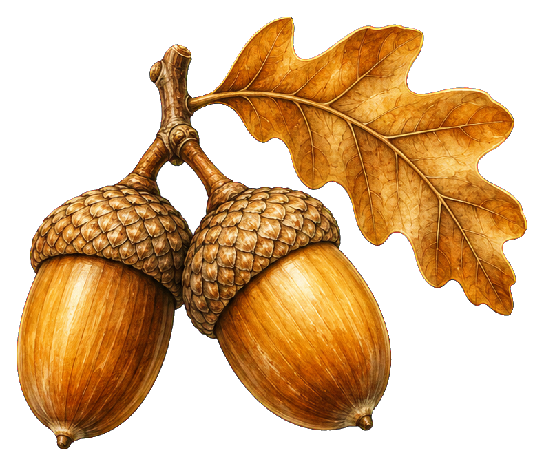 Preview for Midwinter Acorn Pair