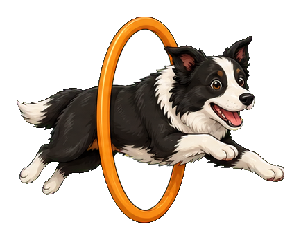 Preview for Border Collie Hoop Sticker