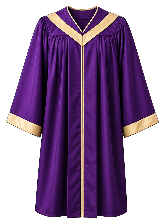 Preview for Purple Graduation Gown Sticker