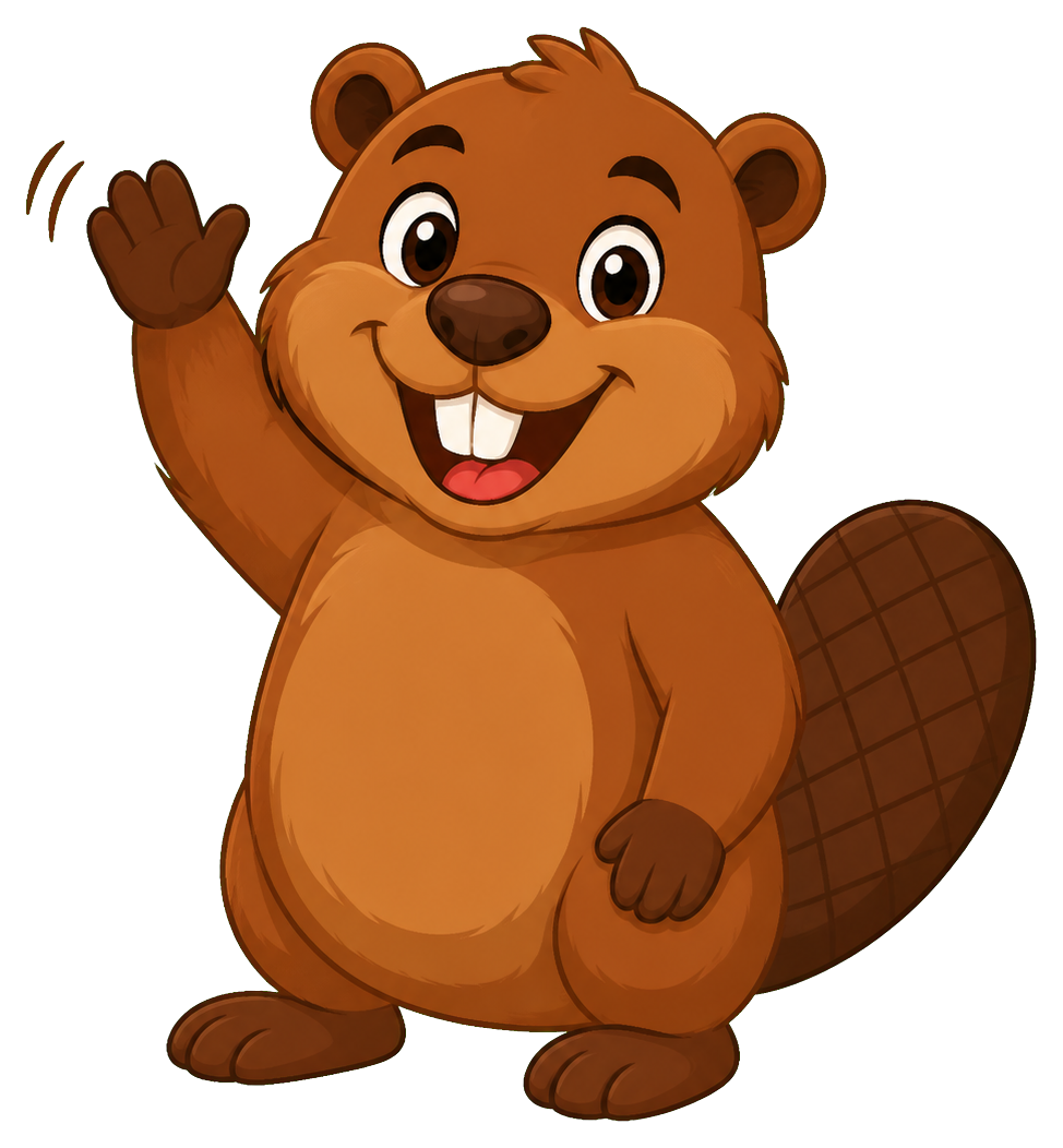 Preview for Beaver Tail Wave Sticker
