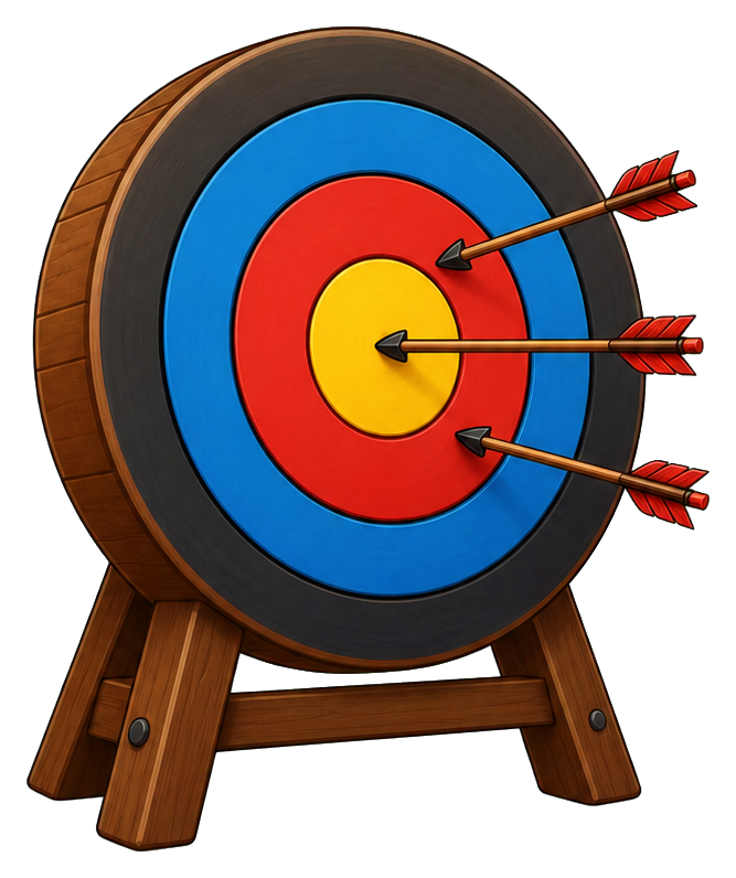 Preview for Cartoon Target Sticker