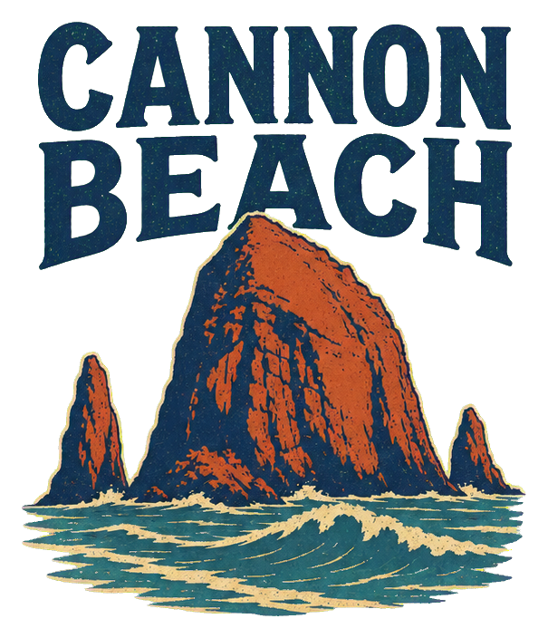 Preview for Cannon Beach Rock Sticker