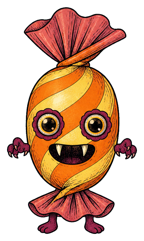 Preview for Candy Wrapper Creeper Sticker