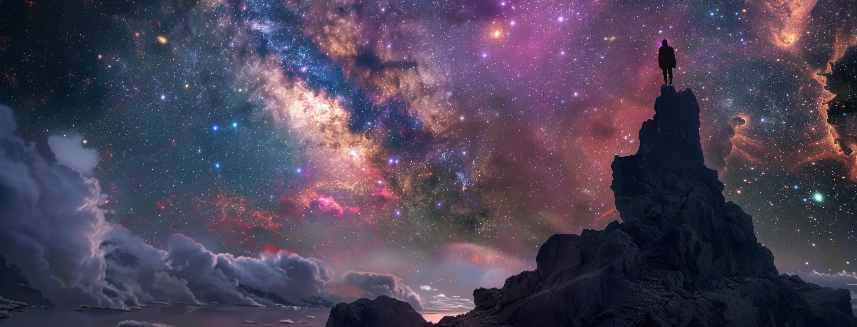 Preview for Cosmic-landscape-silhouette-astrophotography-cover-background-35c58