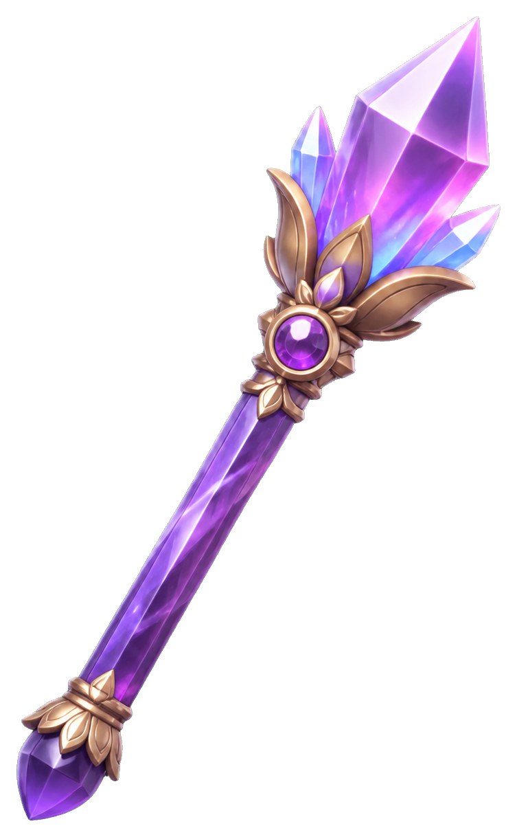 Preview for Crystal Wand Sticker Graphic