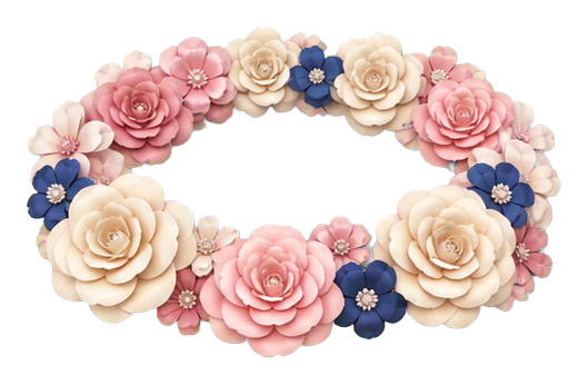Preview for Floral Crown Sticker For Quinceañera Designs