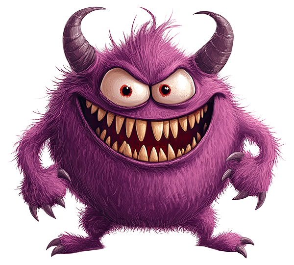 Preview for Purple-cartoon-monster-character-monsters-sticker-b1c37