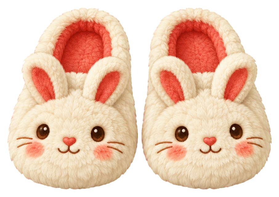Preview for Easter Garden Bunny Slippers